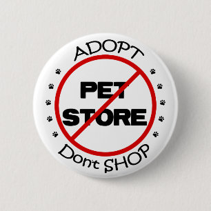 Adopt Don't Shop Button