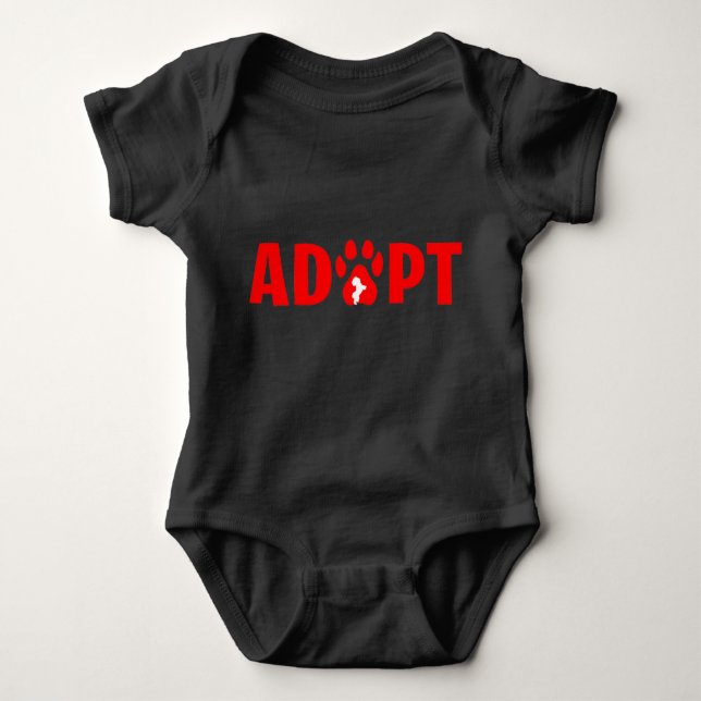 Adopt Dont Shop - Havanese T-Shirt Baby Bodysuit (Front)