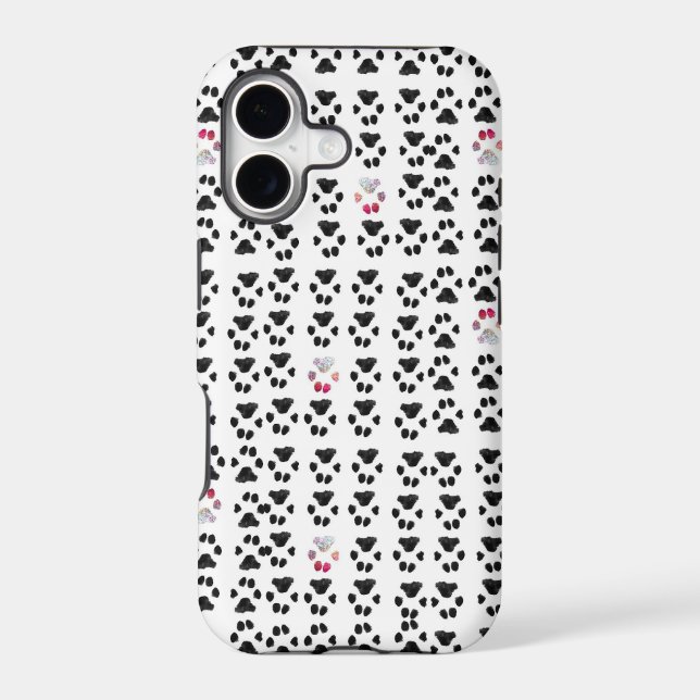 Adopt Dont Shop Paw Pattern (Back)