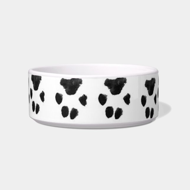 Adopt Dont Shop Paw Pattern Bowl (Front)