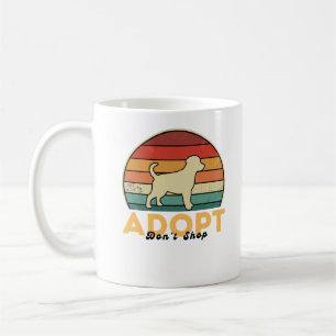 Adopt Don't Shop – Rescue Dog Lover Coffee Mug