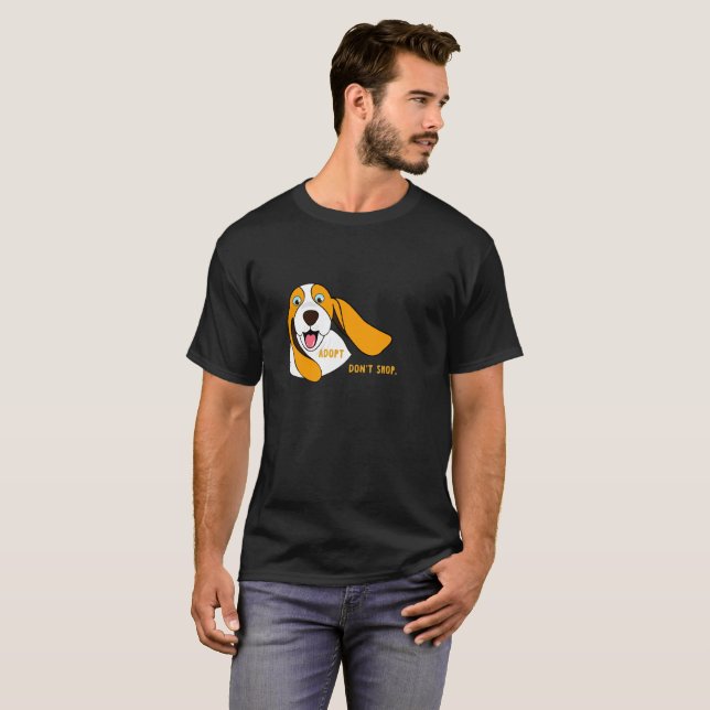 adopt don't shop T-Shirt (Front Full)