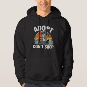 Adopt Don't Shop Trash Garbage Panda Raccoon 3 Hoodie