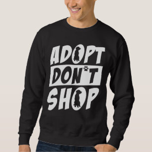 Adopt Golden Retriever Don Shop Sweatshirt