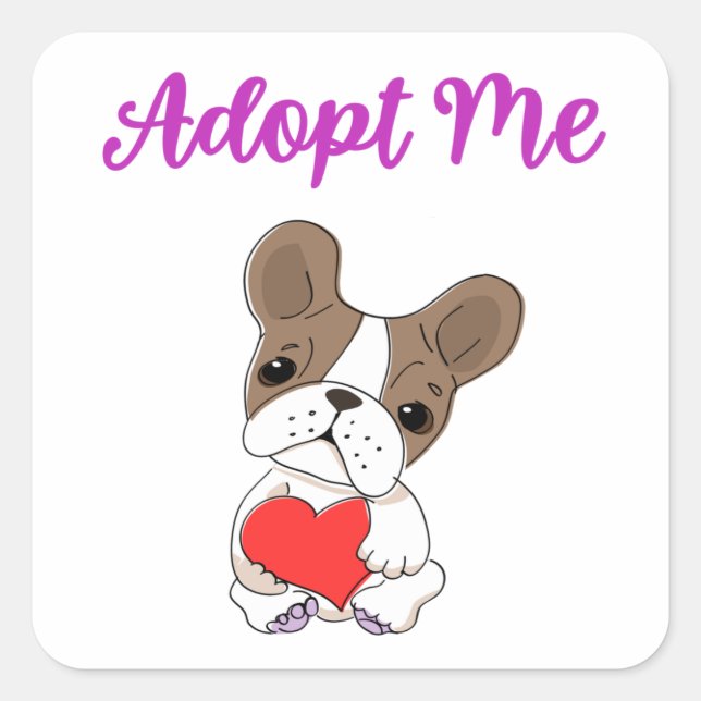 Adopt Me Square Sticker (Front)