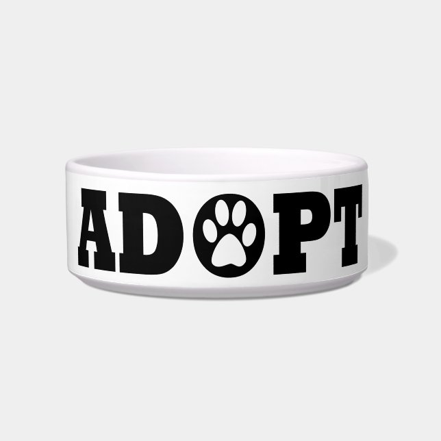 Adopt pets bowl (Front)