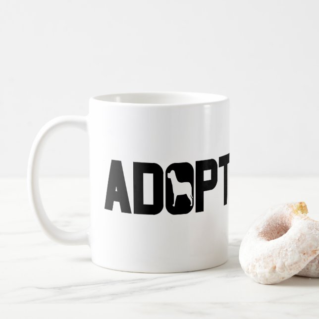 Adopt pets coffee mug (With Donut)