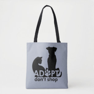 Adopt Pets Tote Bag