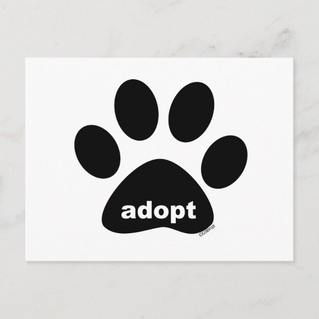 Adopt Postcard (Front)