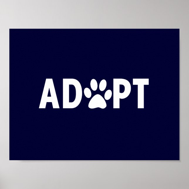Adopt Poster (Front)