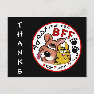 Adopt Your Next BFF Postcard