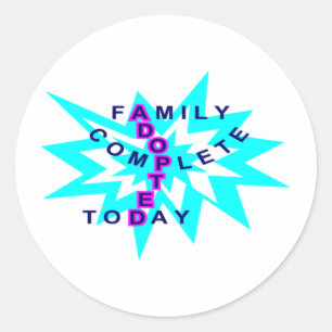 Adopted12000 Classic Round Sticker