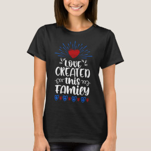 Adoption Announcement Day Family idea Plan Life T-Shirt