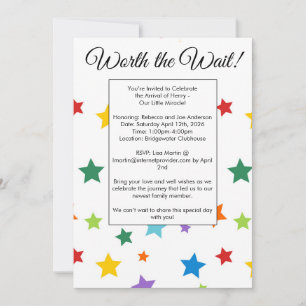 Adoption Baby Shower Invitation