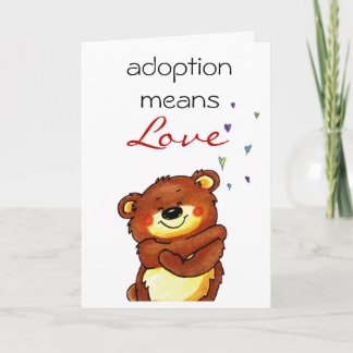 adoption congratulations card