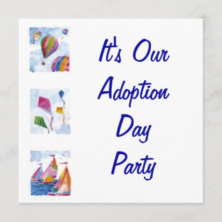 adoption day party invitation