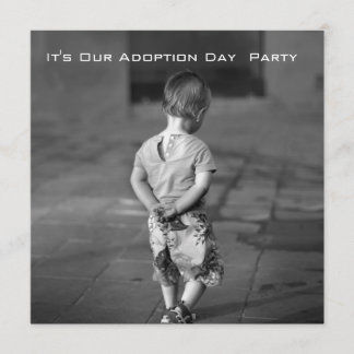 adoption day party invitation