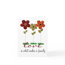 adoption family card