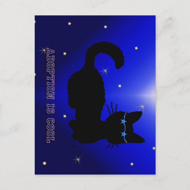 Adoption is cool postcard (Front)