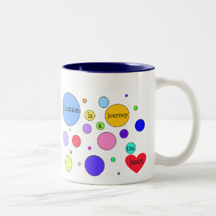 Adoption Journey of Heart Circles Two-Tone Coffee Mug