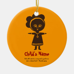 Adoption Love Girl Photo Ornament