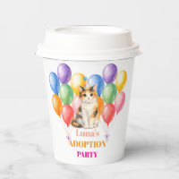Adoption Party Gotcha day Calico Cat Pet
