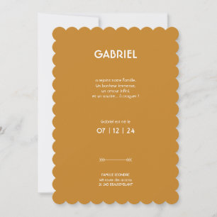 Adoption share "Gabriel" Holiday Card