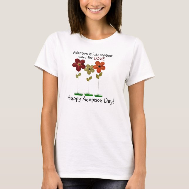 adoption tee shirt (Front)