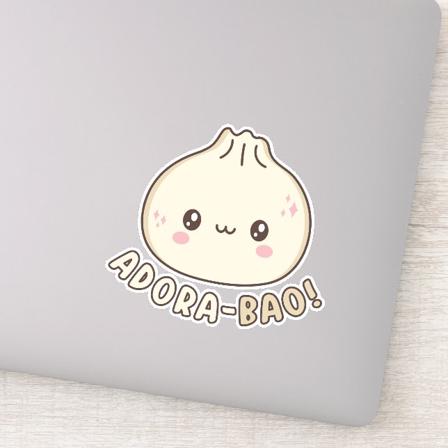 Adora-Bao Cute Kawaii Bao Dumpling Pun Lover  (Detail)