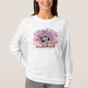 'Adora Om is Where the Heart is hoodie T-Shirt