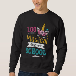 Adorable 100 Days of Magical Learning School Unico Sweatshirt