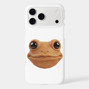 Adorable 3D Dough Frog Face Mascot