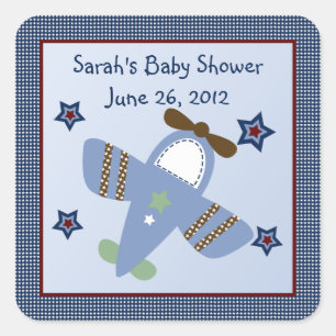 Adorable Aeroplane/Aviator2 Stickers/Envelope Seal