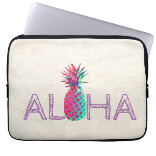 Adorable Aloha Hawaiian Pineapple Laptop Sleeve