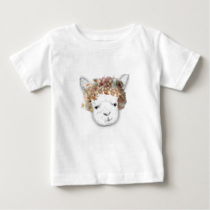Adorable Alpaca Baby T-Shirt