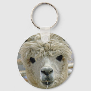 Adorable Alpaca Key Ring