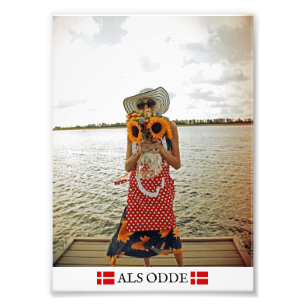 Adorable Als Odde, Denmark Photo Print! Print