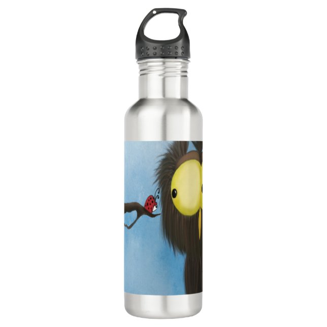 Adorable And Colourful Owl Oliver 710 Ml Water Bottle (Front)