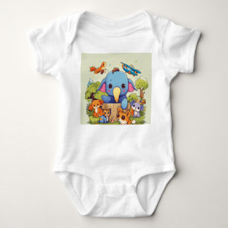 Adorable Animal Edition Babysuit Baby Bodysuit