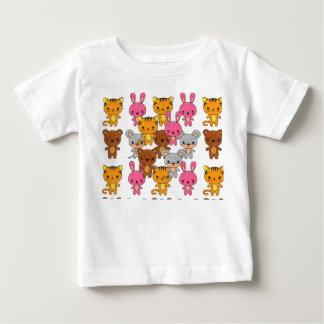 Adorable Animal Friends Baby T-Shirt
