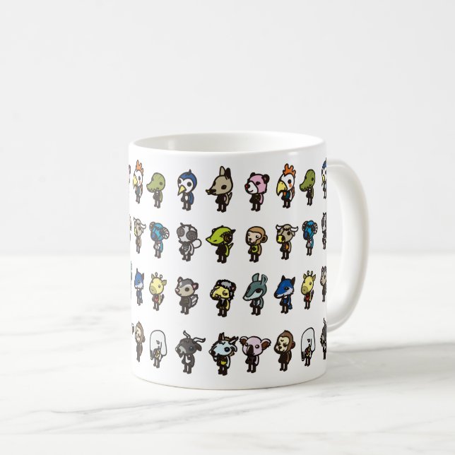  Adorable Animal Friends Mug (Front Right)