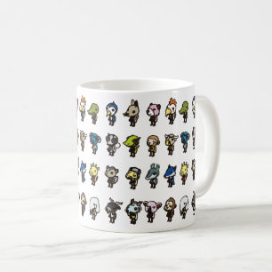 Adorable Animal Friends Mug Cute Cartoon Charact