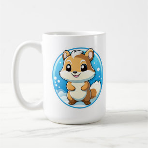 Adorable animal squirrel coffee mug
