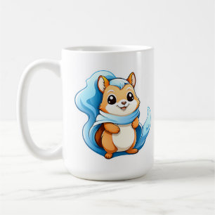 Adorable animal squirrel coffee mug
