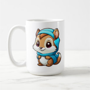 Adorable animal squirrel coffee mug