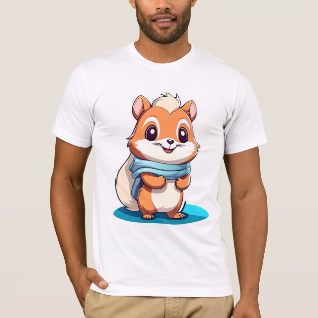 Adorable animal squirrel T-Shirt (Front)