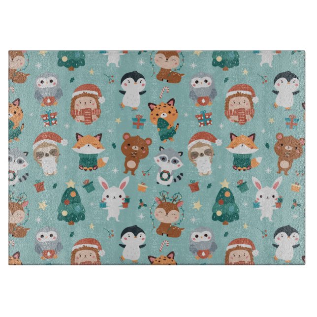 Adorable Animals Cutting Board (Front)