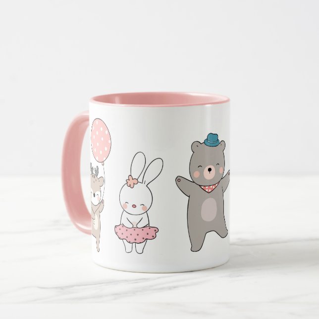 Adorable Animals  Mug (Front Left)