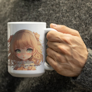 Adorable Anime Girl  Coffee Mug