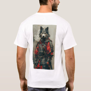 Adorable Anthropomorphic Sheepdog T-shirt with Chi